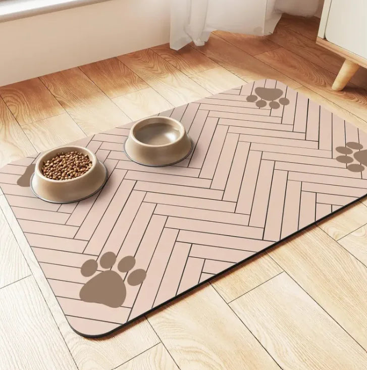 🐾 PawMat – Antislip Voermat voor Hond en Kat