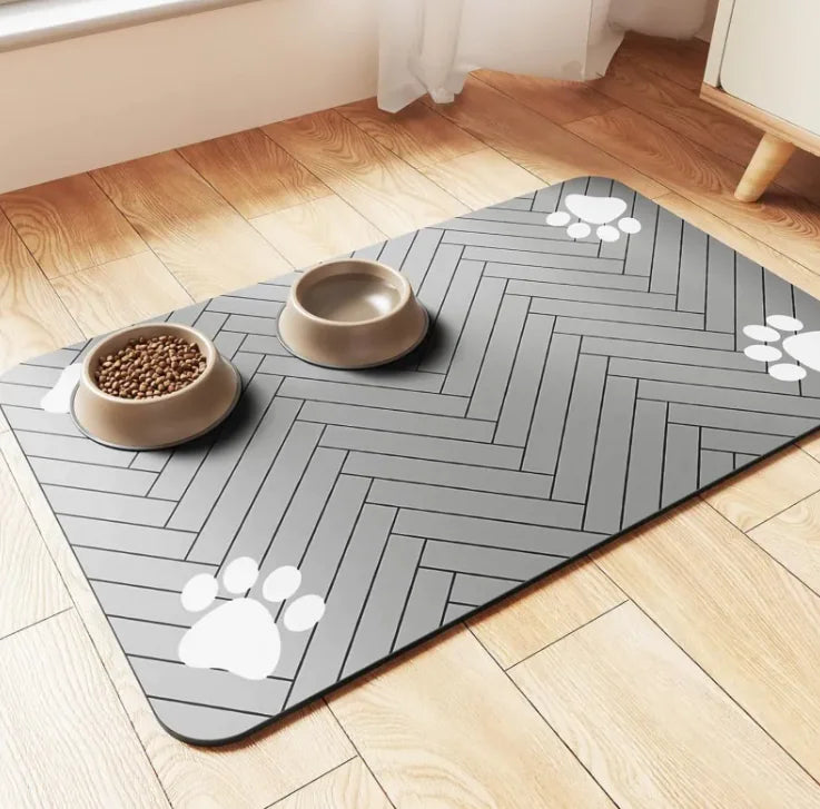 🐾 PawMat – Antislip Voermat voor Hond en Kat