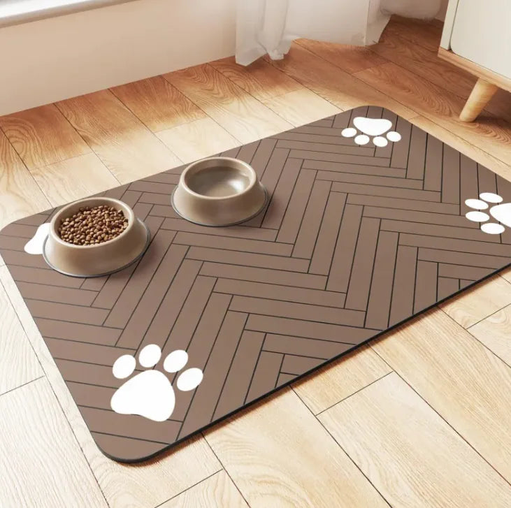 🐾 PawMat – Antislip Voermat voor Hond en Kat