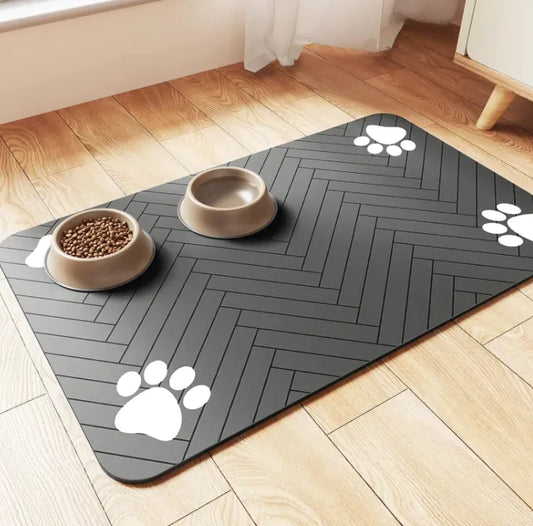 🐾 PawMat – Antislip Voermat voor Hond en Kat